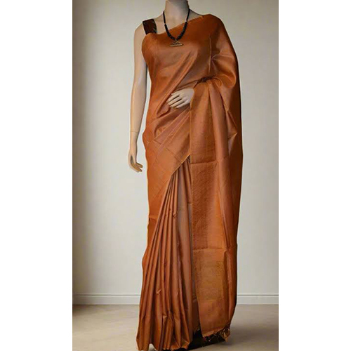 Tassar Munga Silk Saree