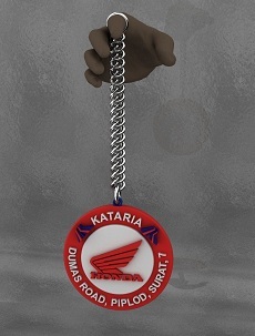 Promotional PVC Soft Rubber keychain
