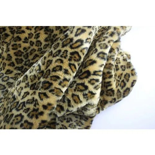 Soft Toy Velboa Print Fabric - Color: Multi Colour