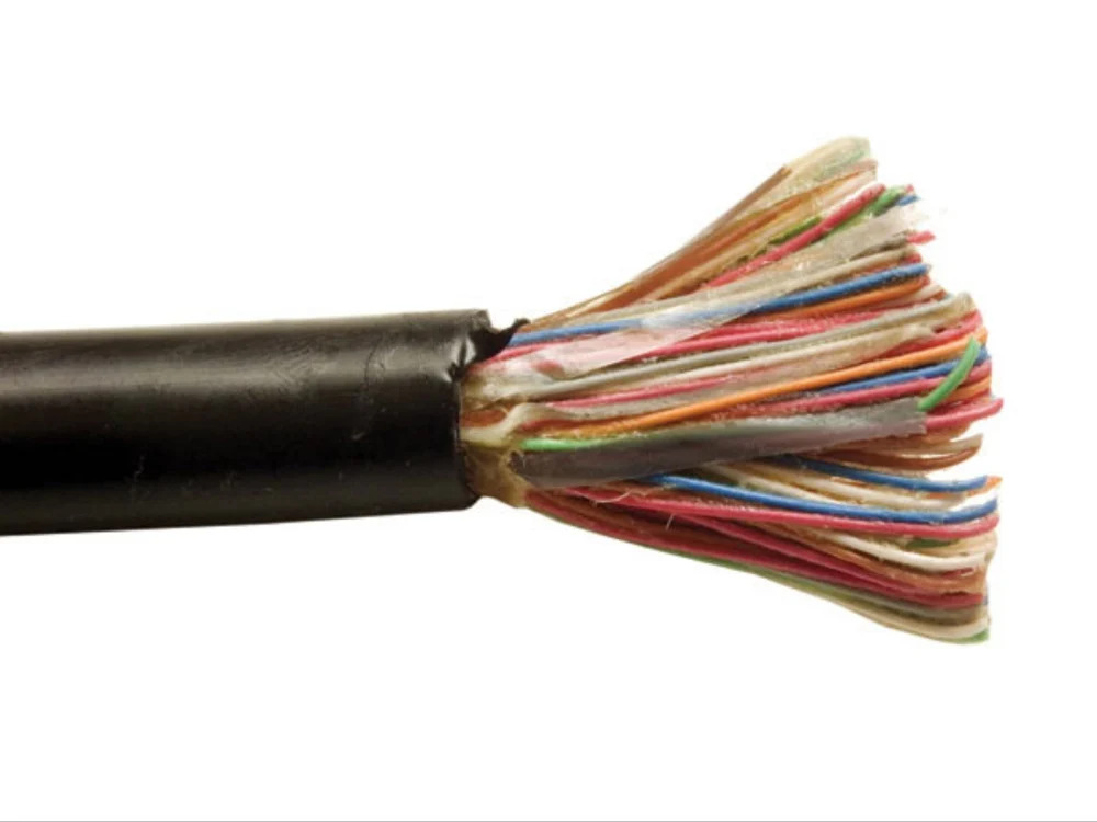Telephone Cable Wires - Color: Black