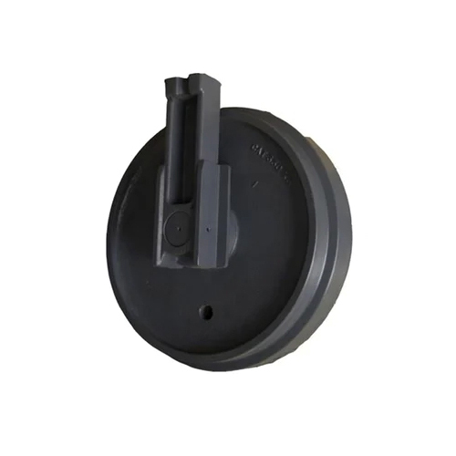 Jcb Iron Idler Pulley - Color: Black