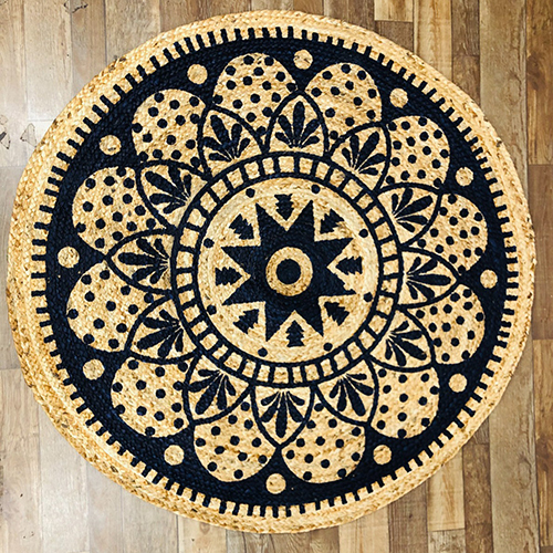 Round Rugs - Back Material: Anti-slip Latex