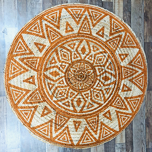 Round Rugs - Back Material: Anti-slip Latex
