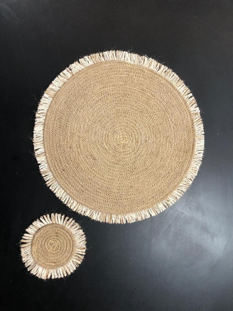 Table Placemat And Coaster Set - Application: Home / Hotel / Restaurant