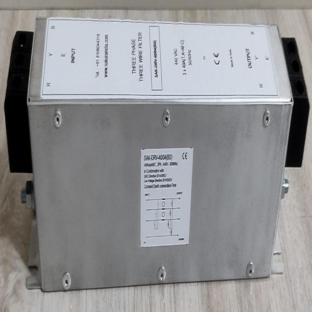 General Performance DC EMI FILTER SAKURA SAK-DRV-40/04(BS).