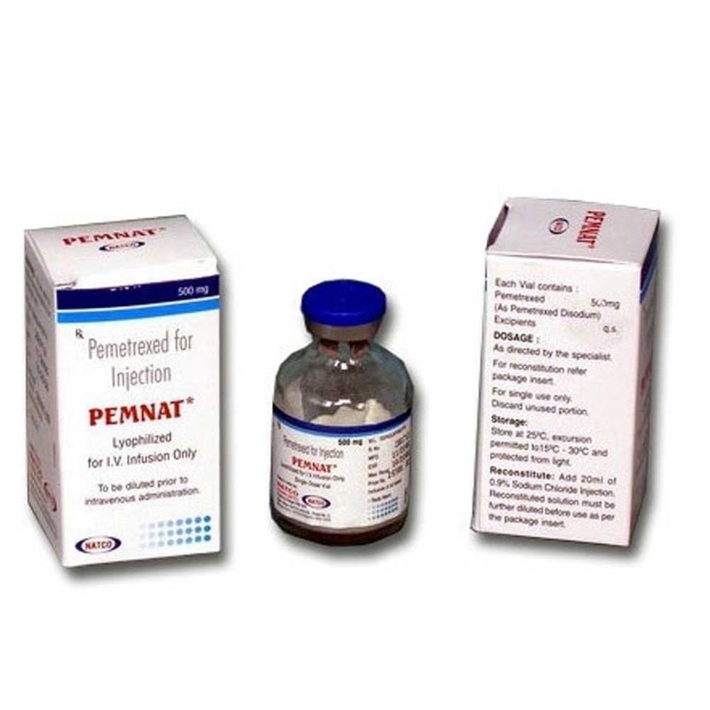 Pemnat Pemetrexed 100mg Injection - Origin: India