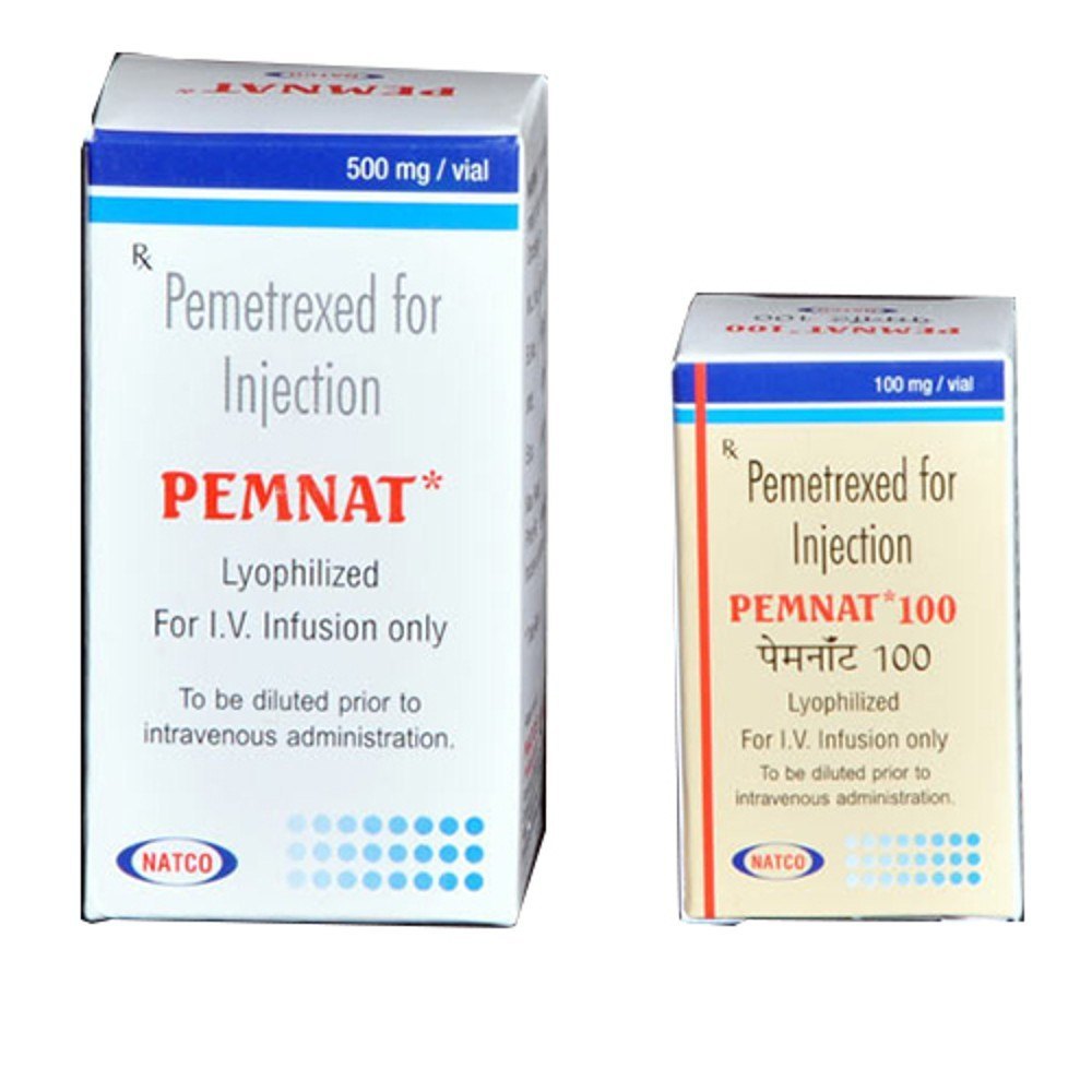 Pemnat Pemetrexed 100mg Injection - Origin: India