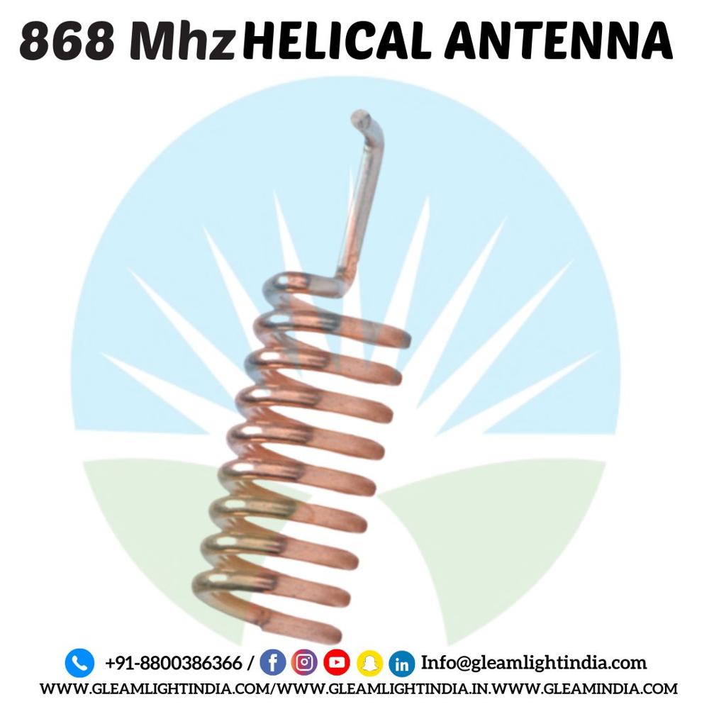 868 Mhz Helical Antenna - Application: Wireless Communication