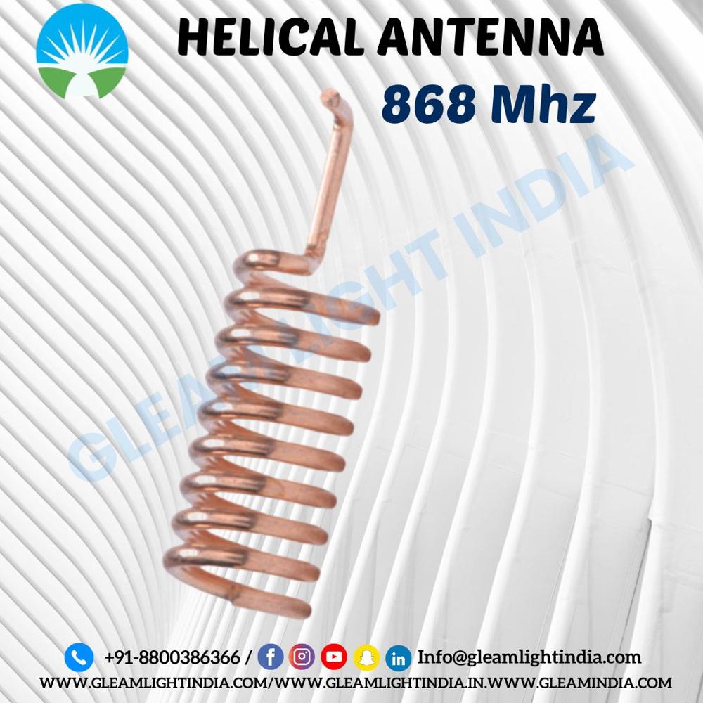 868 Mhz Helical Antenna - Application: Wireless Communication