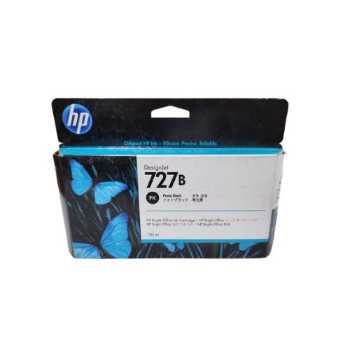 Hp Designjet 727 / 727B Photo Black 130Ml Ink - Application: Offset Printing