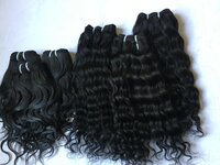 SOUTH INDIAN WAVY STRAIGHT CURLY HUMAN HAIR