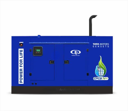 62.5 Kva Cpcb4+ Tata Silent Generator - Dimension (L*W*H): 2400Mm*1260Mm*1750Mm Millimeter (Mm)