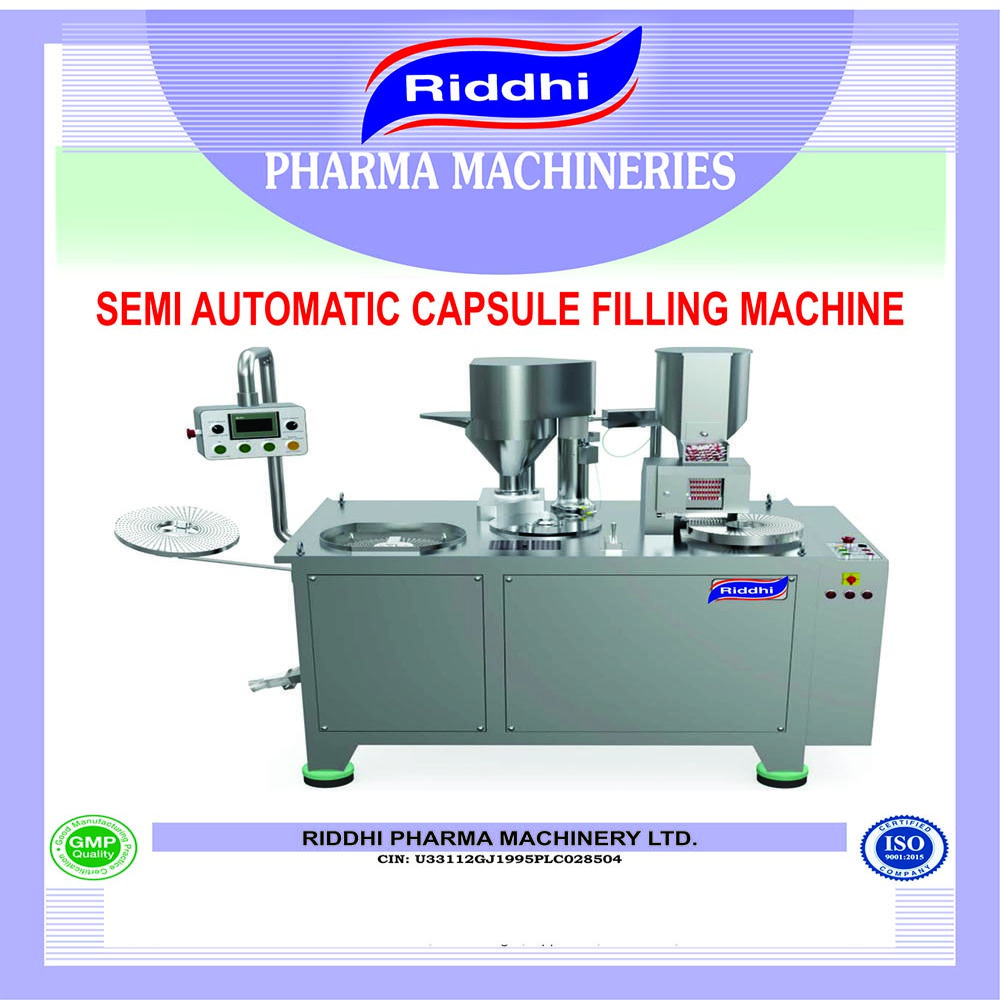 Semi Automatic Capsule Filling Machine - Color: Gray