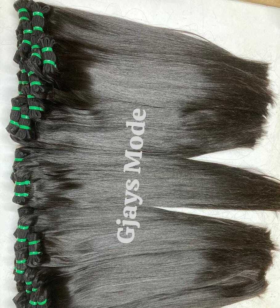 Real Human Straight Hair Extensions