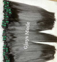 Real Human Straight Hair Extensions