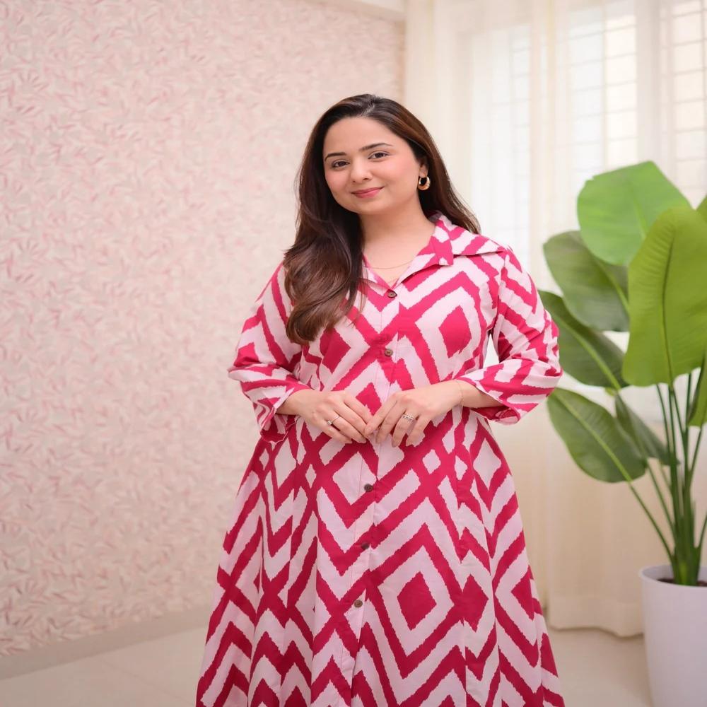 WOMEN A LINE KURTA PANT