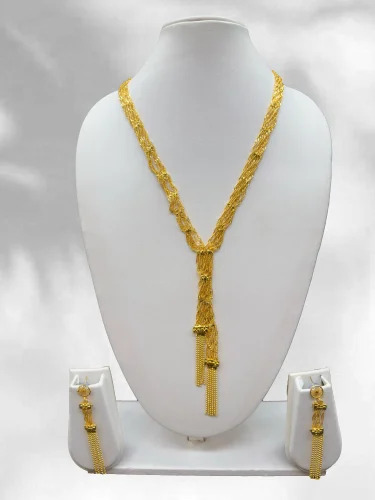 8 Inch Regular Wear Gold Plated Necklace Set