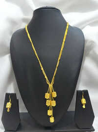 Wedding Necklace Set - Color: Golden