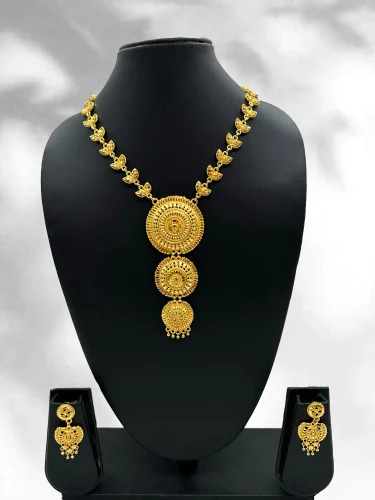 Gold Plated Casting Necklace Set