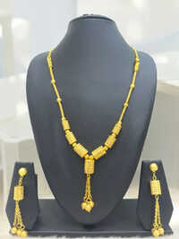Fancy Necklace Set - Color: Golden
