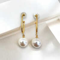 Ladies Gold Plated Earring