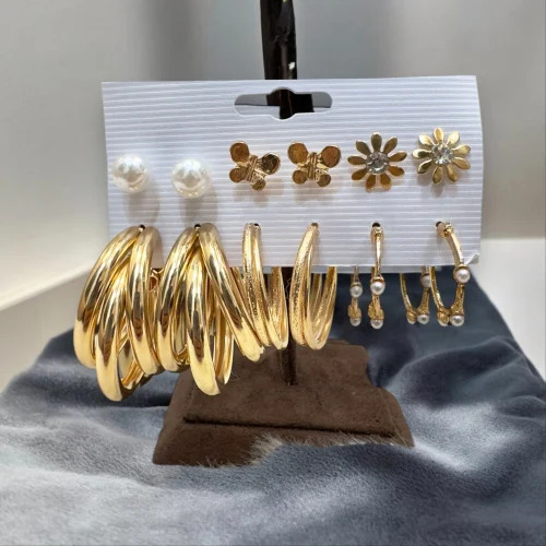 Stylish Gold Plated Earring