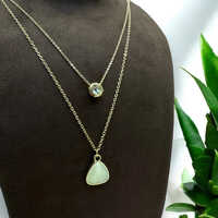 Fancy Gold Plated Chain - Color: Silver