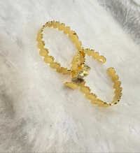 Ladies Gold Plated Bangle Ring Set