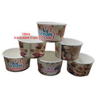 Ice Cream Cup - Capacity: 120 Milliliter (Ml)
