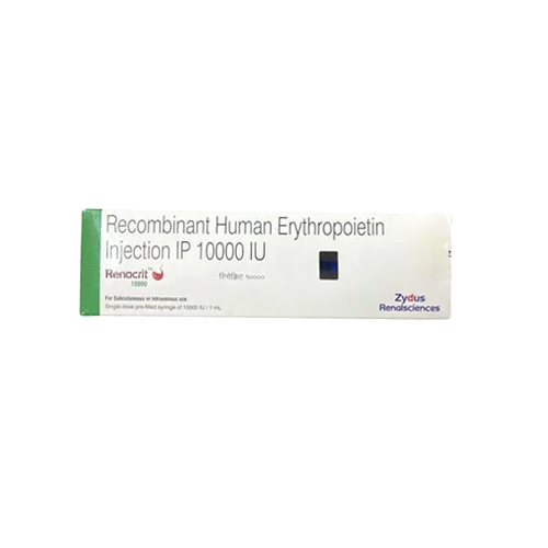 10000 IU Recombinant Human Erythropoietin Injection IP