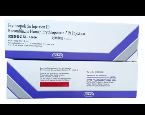 10000 Iu Erythropoieti Injection Ip - Ingredients: Erythropoietin