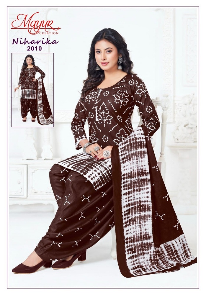 Mayur Niharika Vol-2  Dress Material
