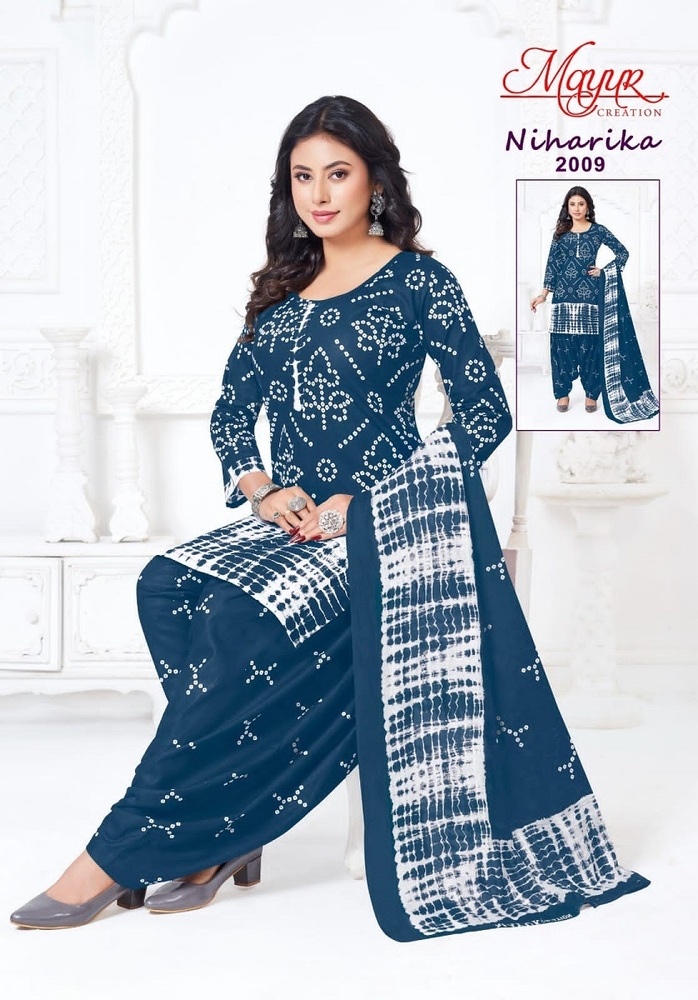 Mayur Niharika Vol-2  Dress Material