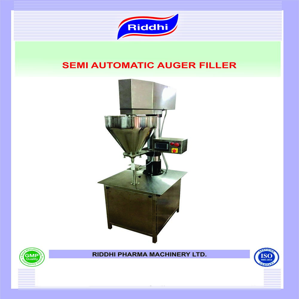 Semi Automatic Auger Filler - Capacity: 20-40 Pcs/min
