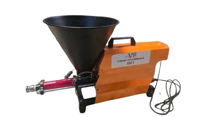 Cement Injection Grouting Pump Gc1 - Color: Orange And Black