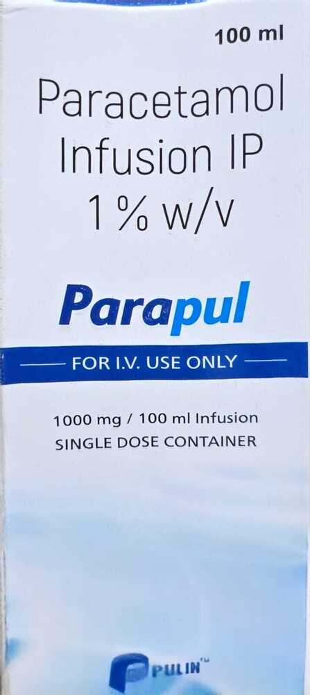 Paracetamol Infusion IP 1% w/v
