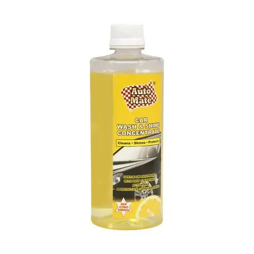 AEROL AUTO MATE Car Wash & Shine Concentrate, Grade 6611 (500ml & 5L)