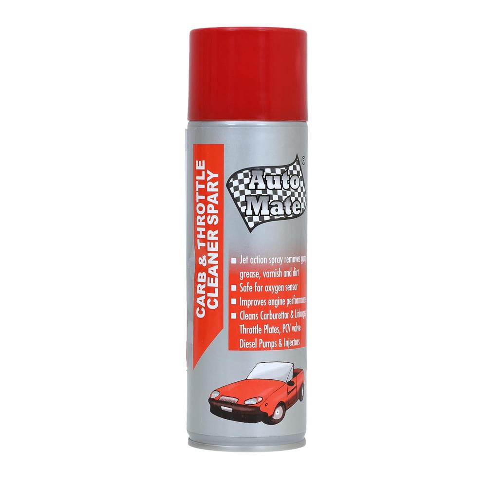 Aerol Auto Mate Carb & Throttle Cleaner Spray, Grade 6550 - Expiration Date: 2 Years