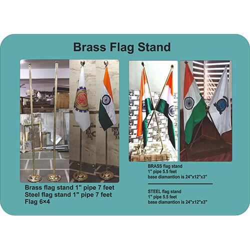 Brass Flag Stand - Feature: Durable