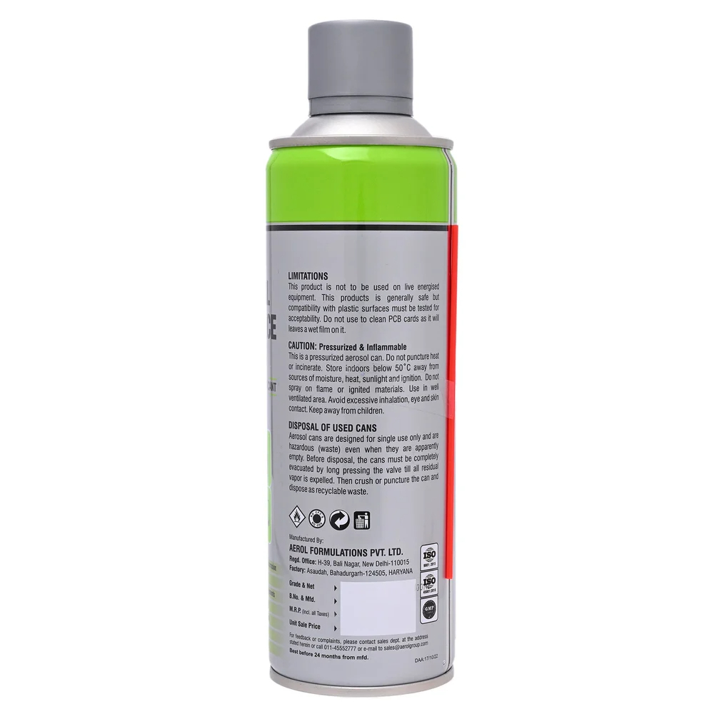 Aerol Electrical Maintenance Spray & Fluid, Grade 8226