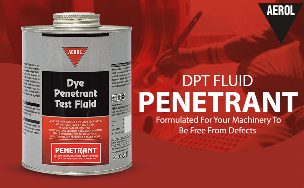 DPT Fluid Penetrant, GR 9910