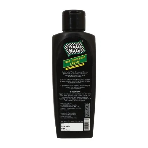 AEROL AUTO MATE Tire & Rubber Dressing Creme