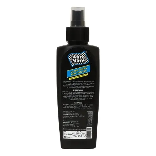Aerol Auto Mate Ultra Shine Bike Polish - Feature: Good Quality