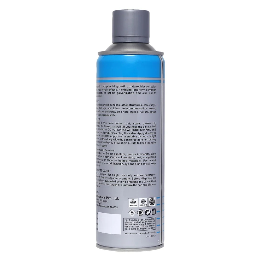 Aerol Zinc Spray, Grade 3060 & 3070