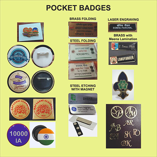 Pocket Badges - Color: Multicolor