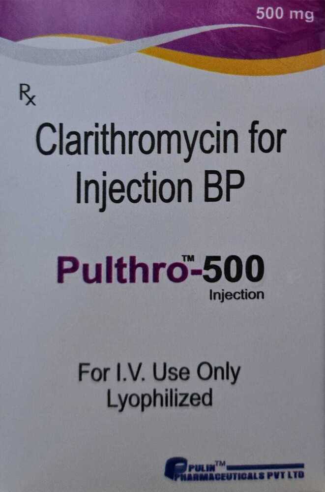 Clarithromycin 500mg Injection BP