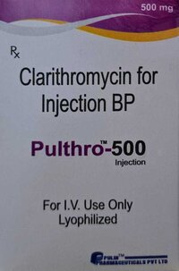 Clarithromycin 500mg Injection BP