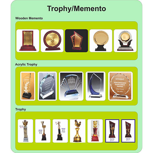 Trophy And Memento - Finishing: Polished