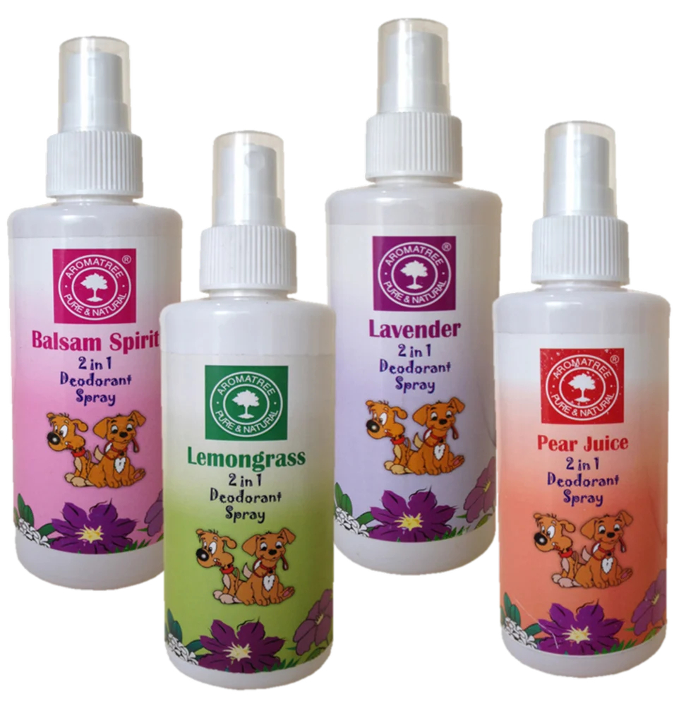 Aromatree Pet Deodorants - Application: Dog