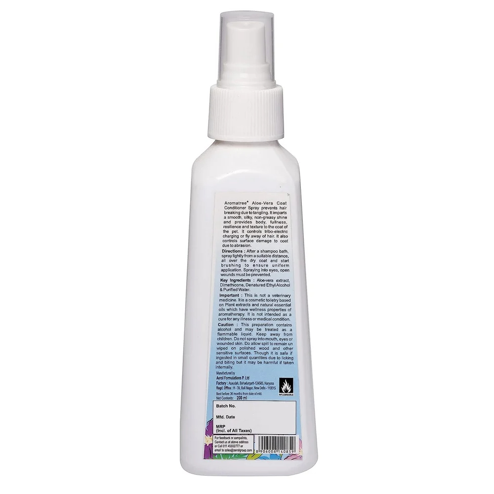 Aromatree Aloe- Vera Coat Conditioner Spray